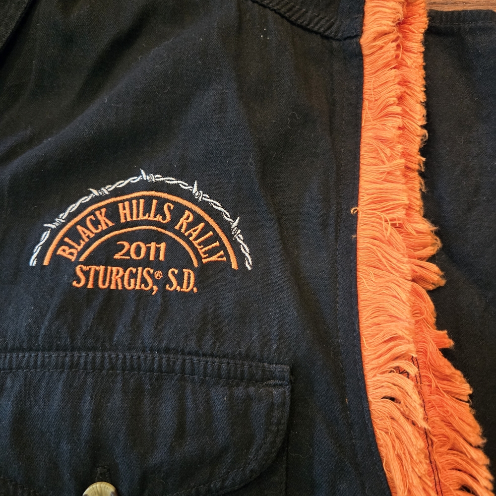 2011 Harley Davidson, Black Hills Rally, Sturgis S.D. 71st Aniversary Vest